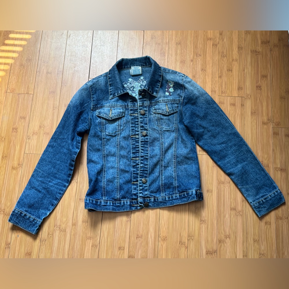 Embroidered Denim Jacket